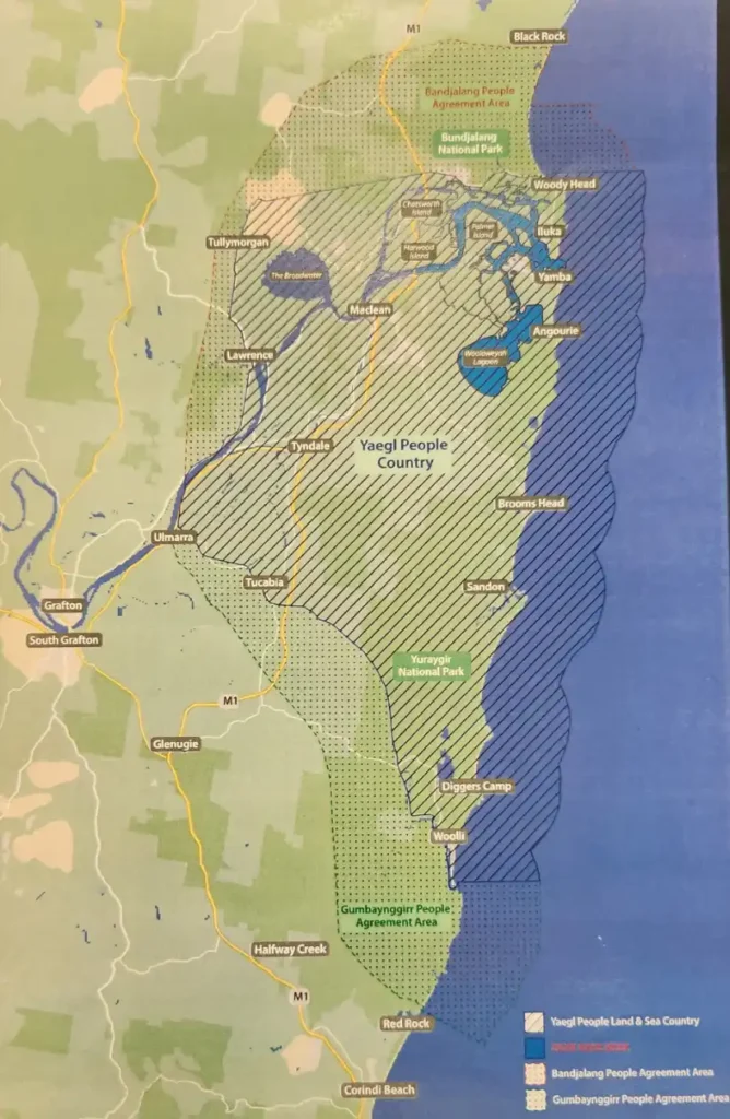 Yaegl Consent Determination Map
